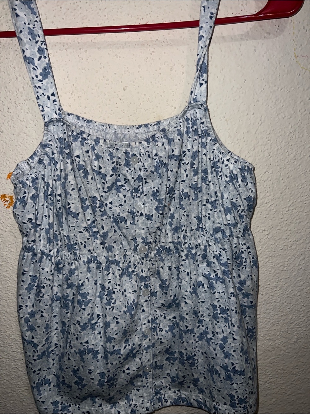 abercrombie kids Light Blue Floral Camisole